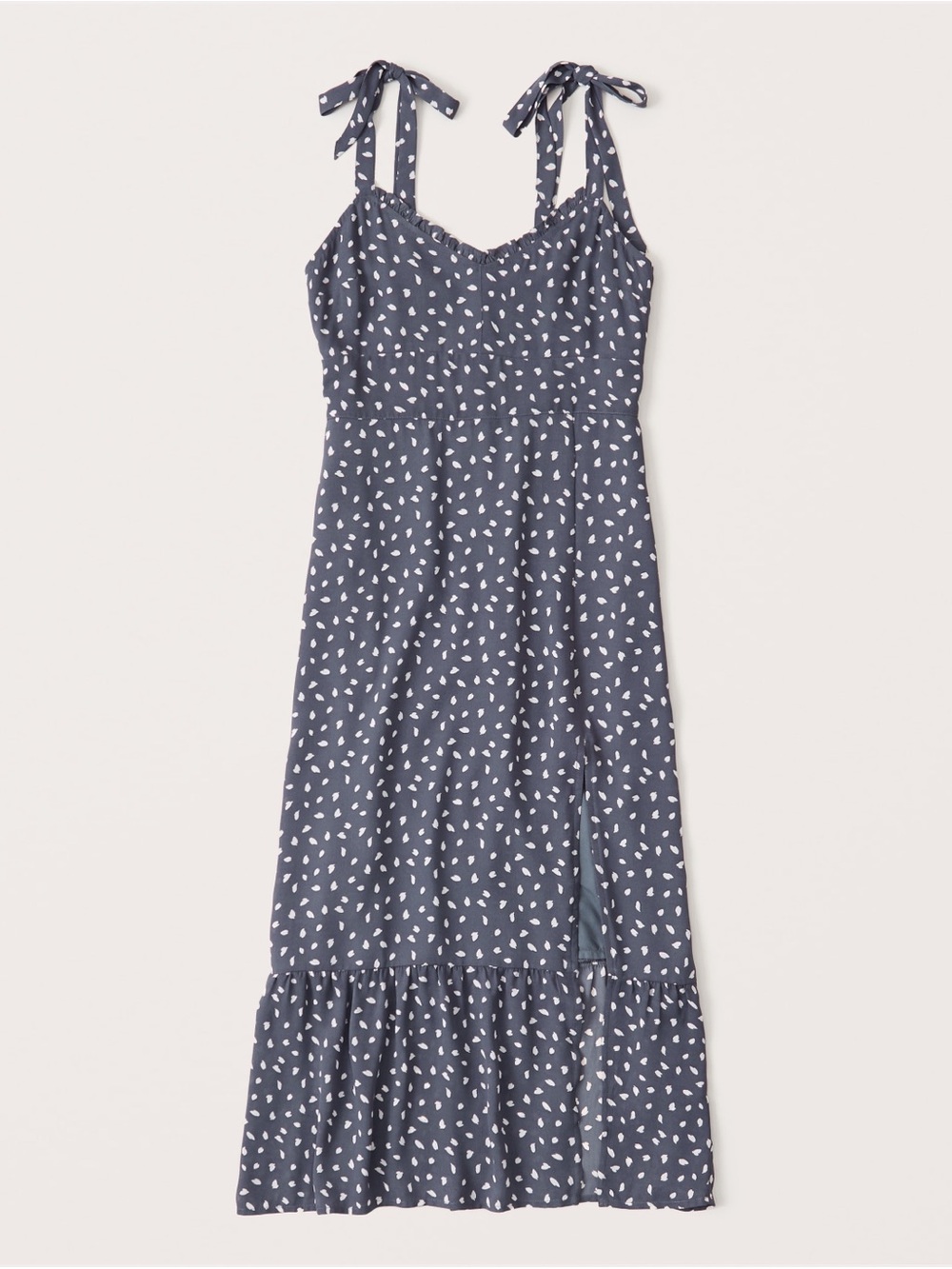 A&F Tie-Shoulder Midi Dress